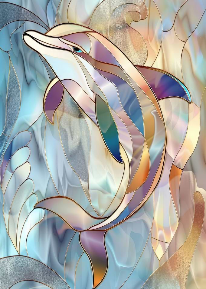 Dolphin Animal Gold