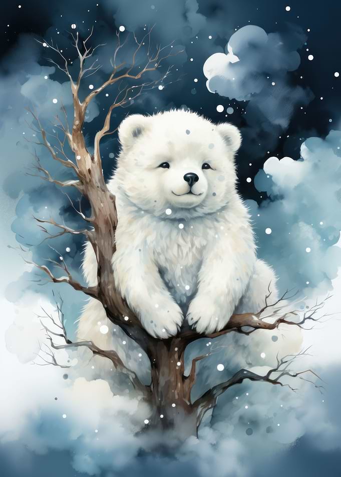 Baby polar bear