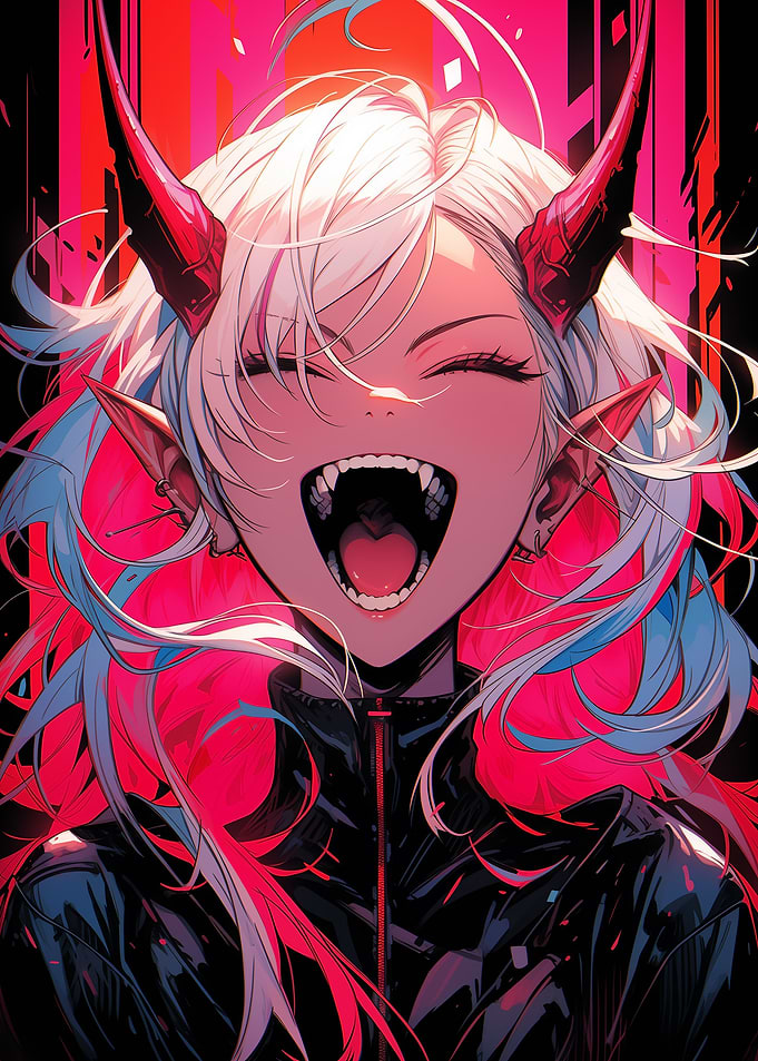 Anime Girl Halloween