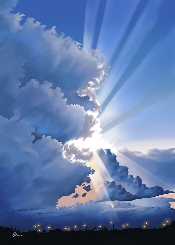Blue sky