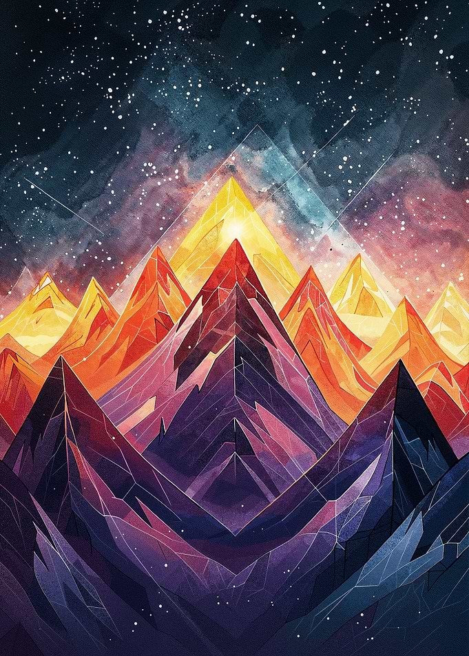 Radiant Peaks Glow