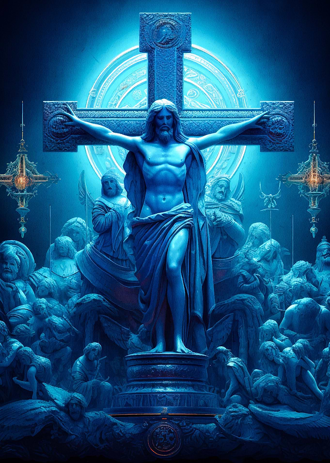 jesus christ watercolor