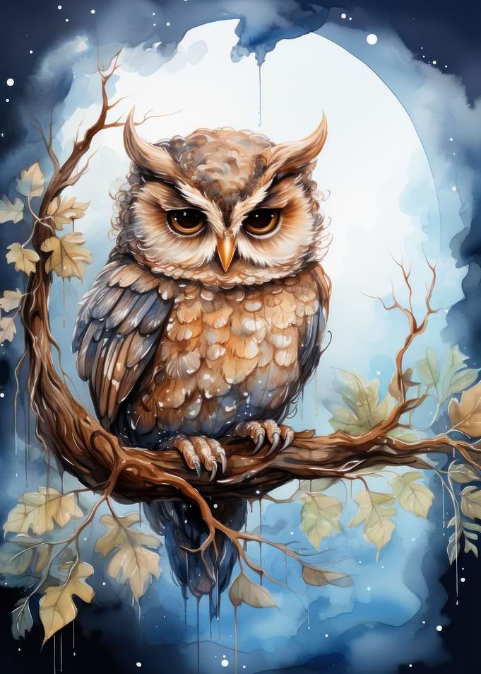 Baby owl