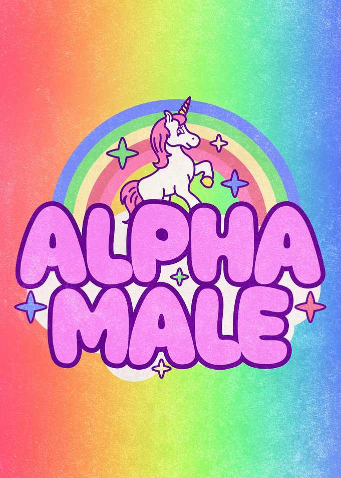 Funny Pride Alpha Male