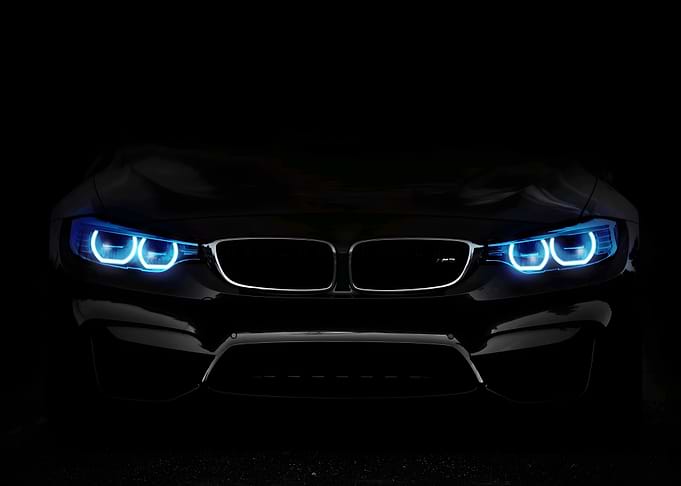BMW M3 headlight