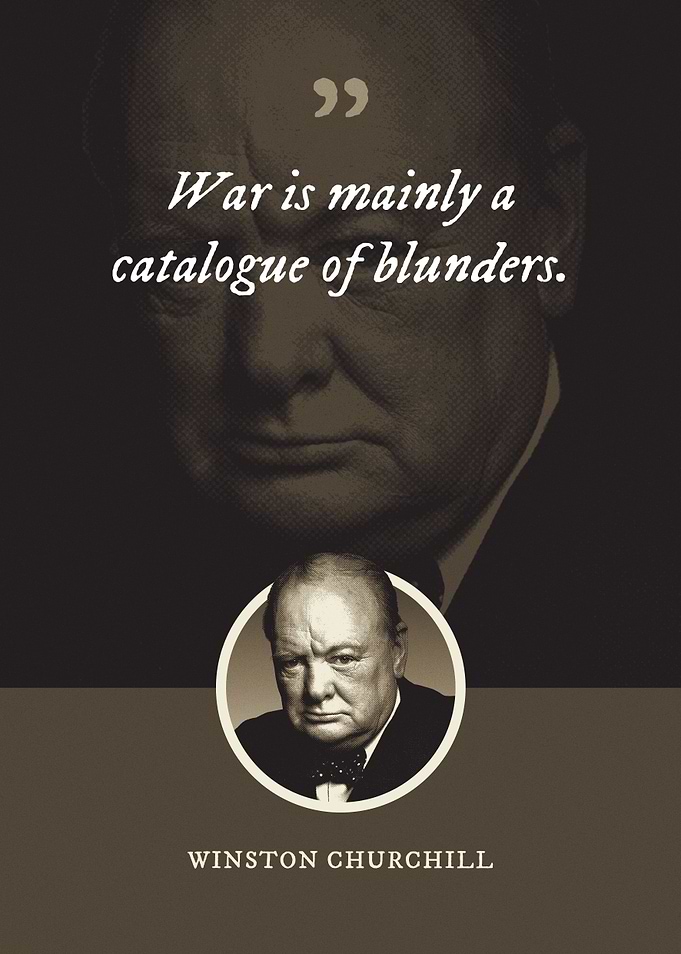 War is mainly a catalogue