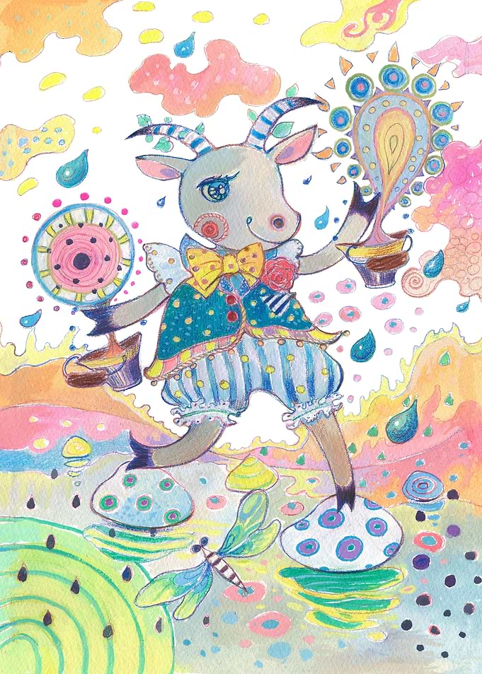 Goat and Magical Plants