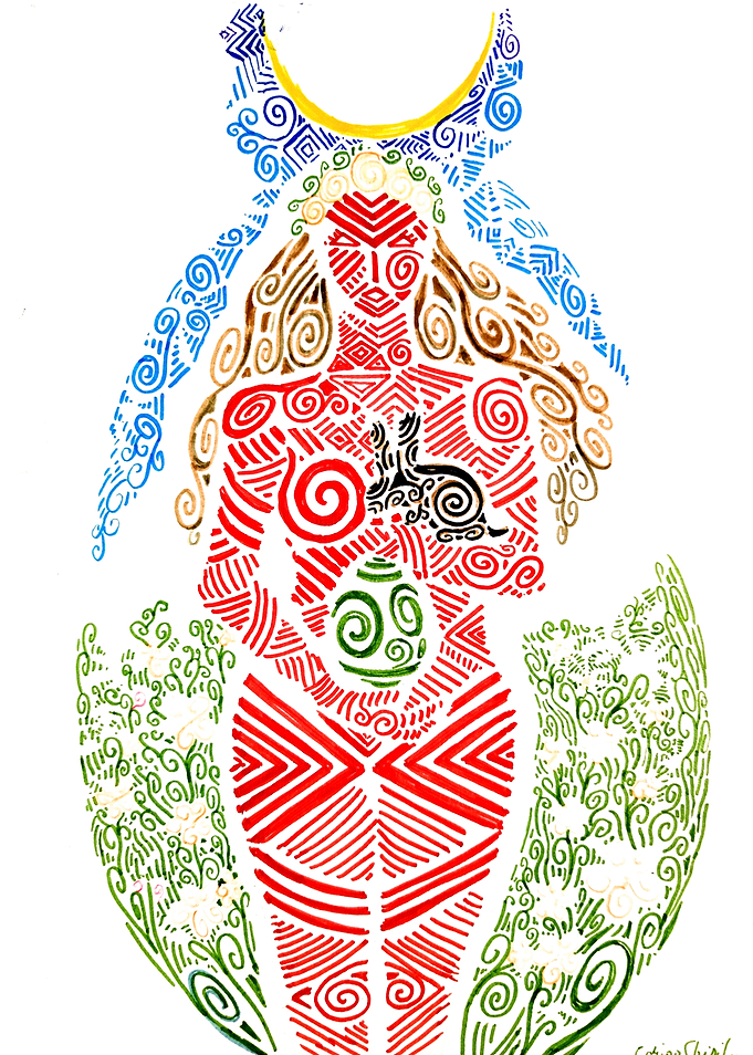 Goddess Eostre or Ostara