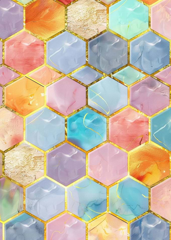 Gold Glass Decor