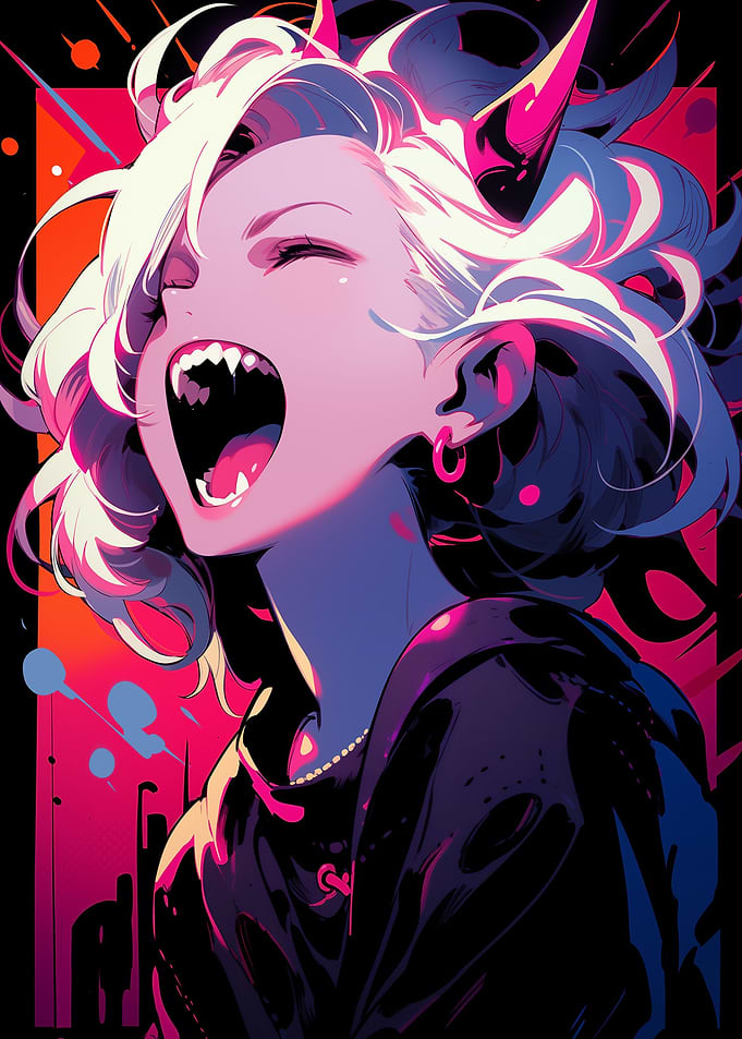 Anime Girl Halloween