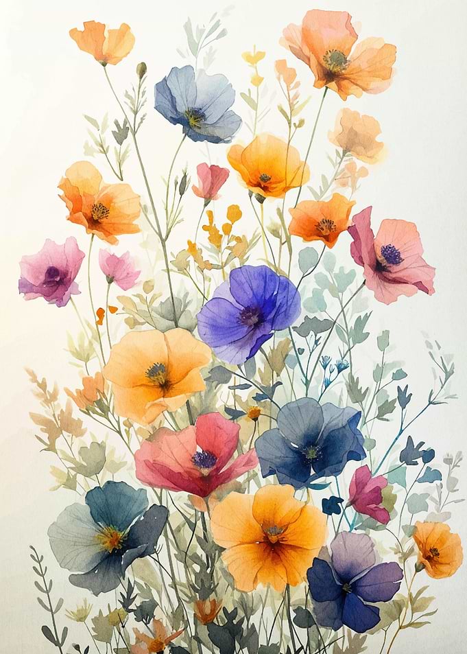 Watercolor Flowers