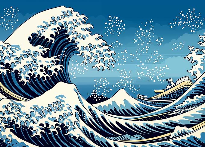 under the wave kanagawa