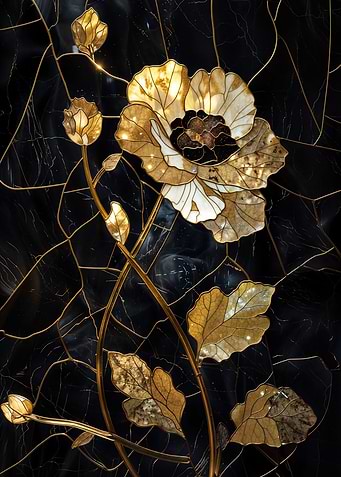 Kintsugi Flower
