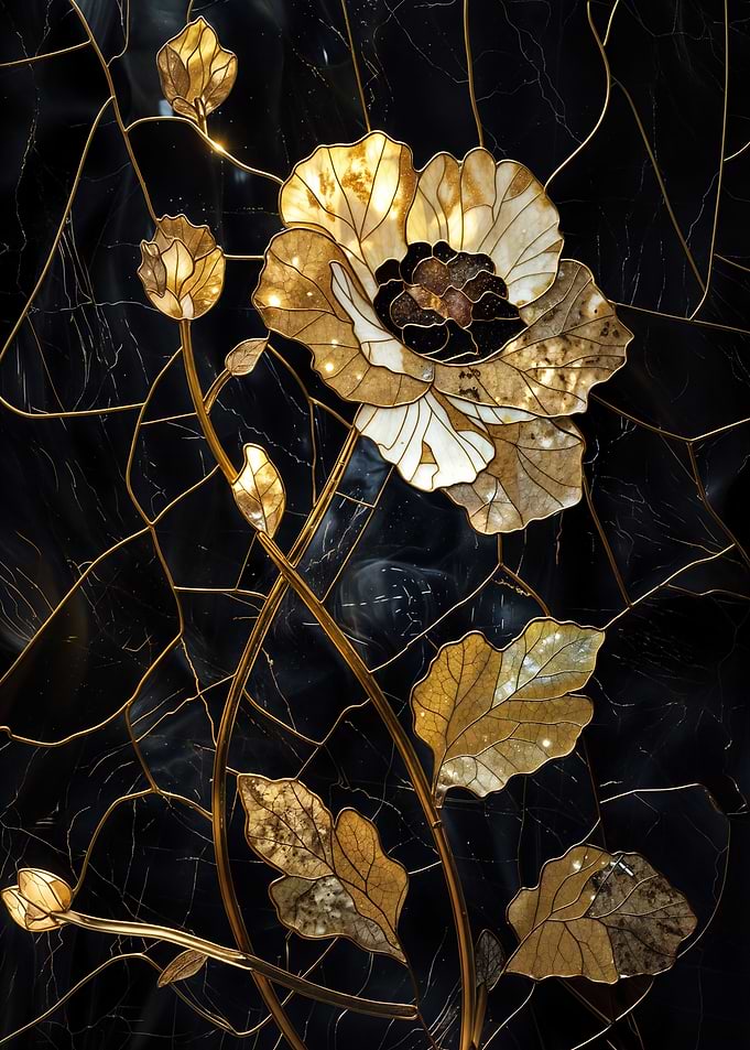 Kintsugi Flower