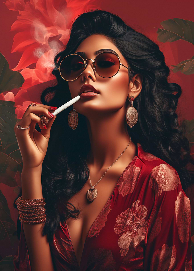 Indian fashion art
