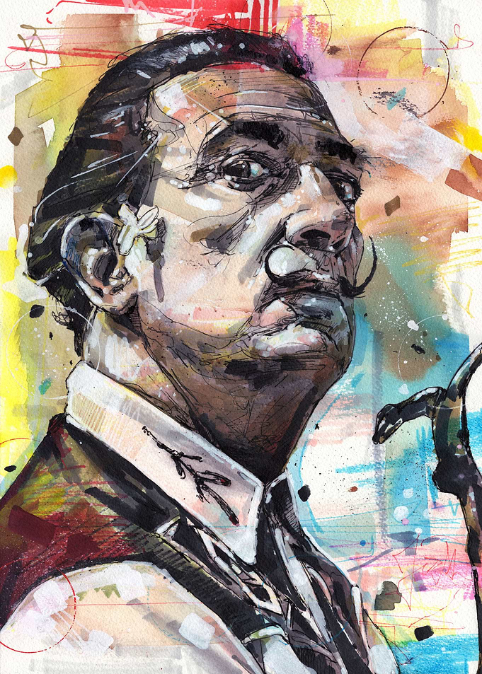 Salvador Dali painting
