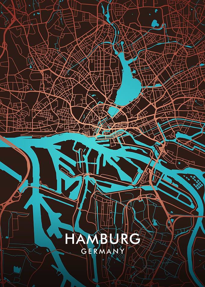Hamburg City Map