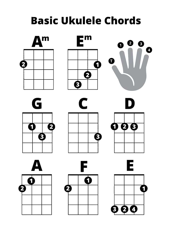 Basic Ukulele Chords