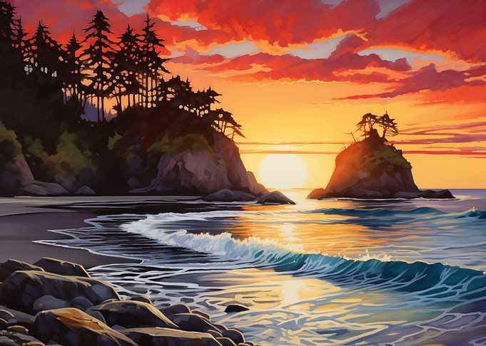 Olympic Sunset