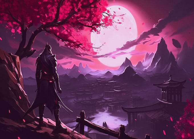 Warrior Tree Art