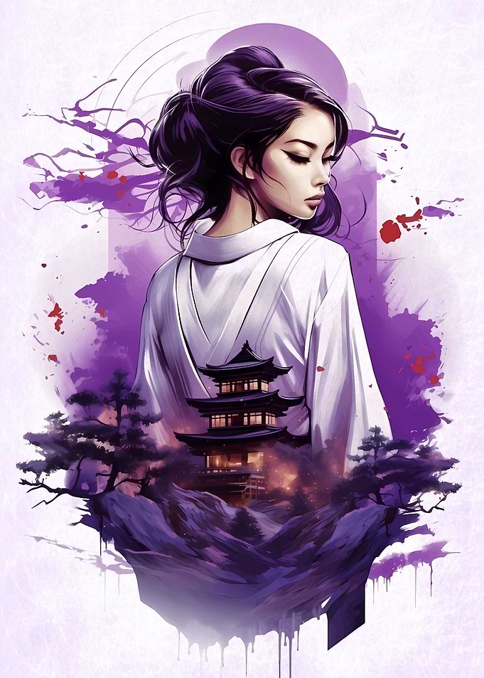 Geisha Japanese Girl