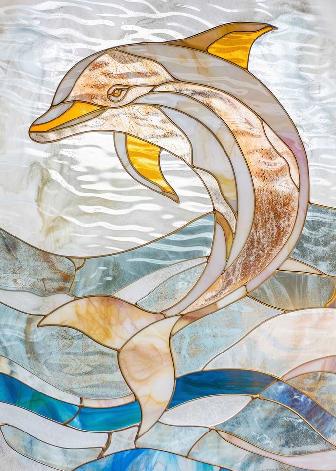Dolphin Animal Gold