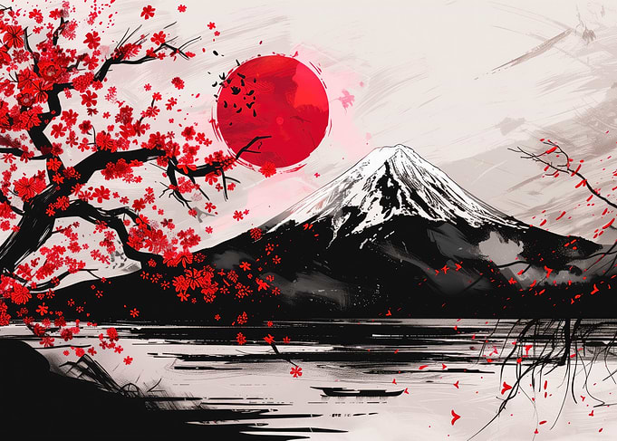 Fuji in Bloom