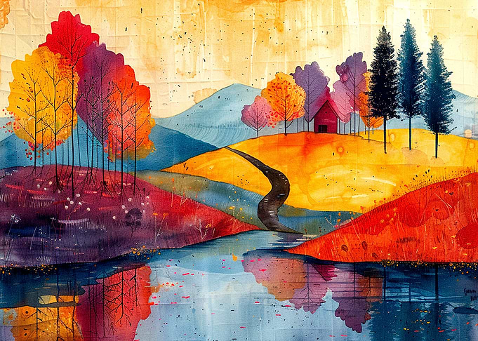 Landscape Canvas Painting