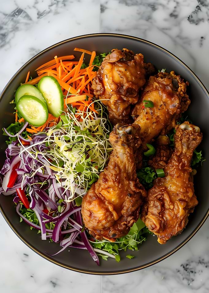 delicious fried chicken