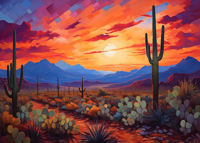 Saguaro Sunset