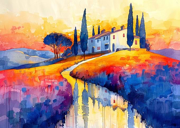 Landscape Canvas Painting