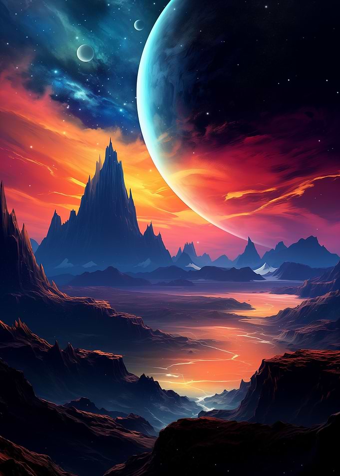 Mountains and Planets