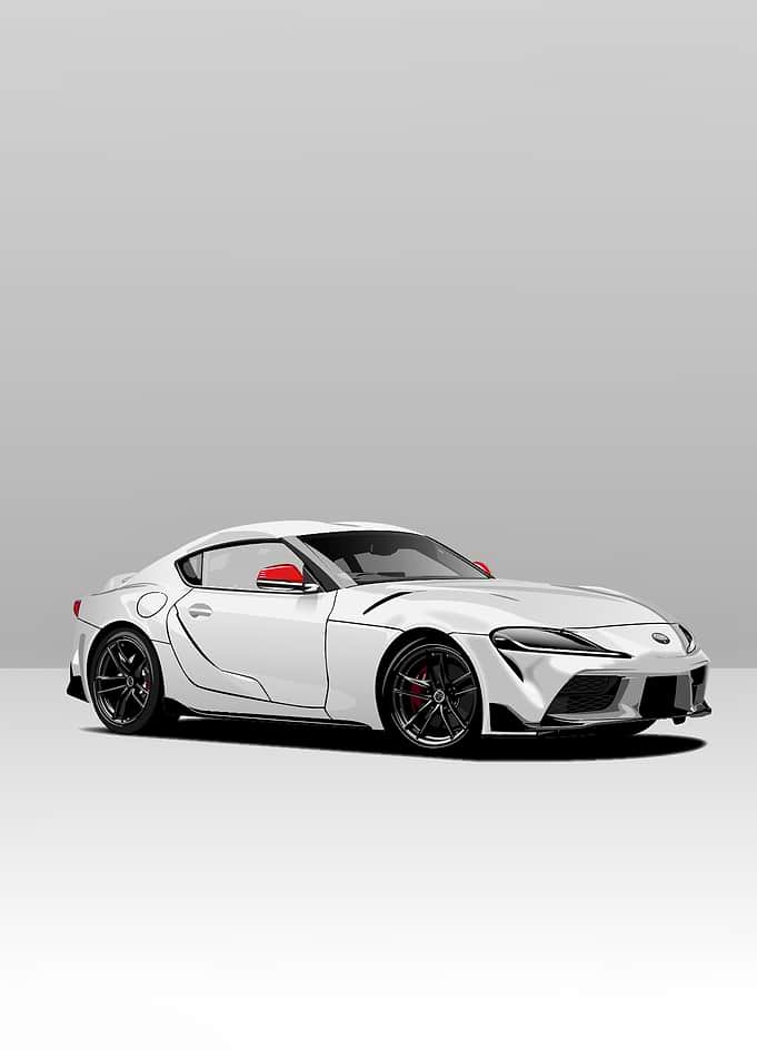 toyota supra sport car