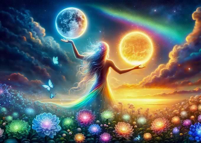 Sun and Moon