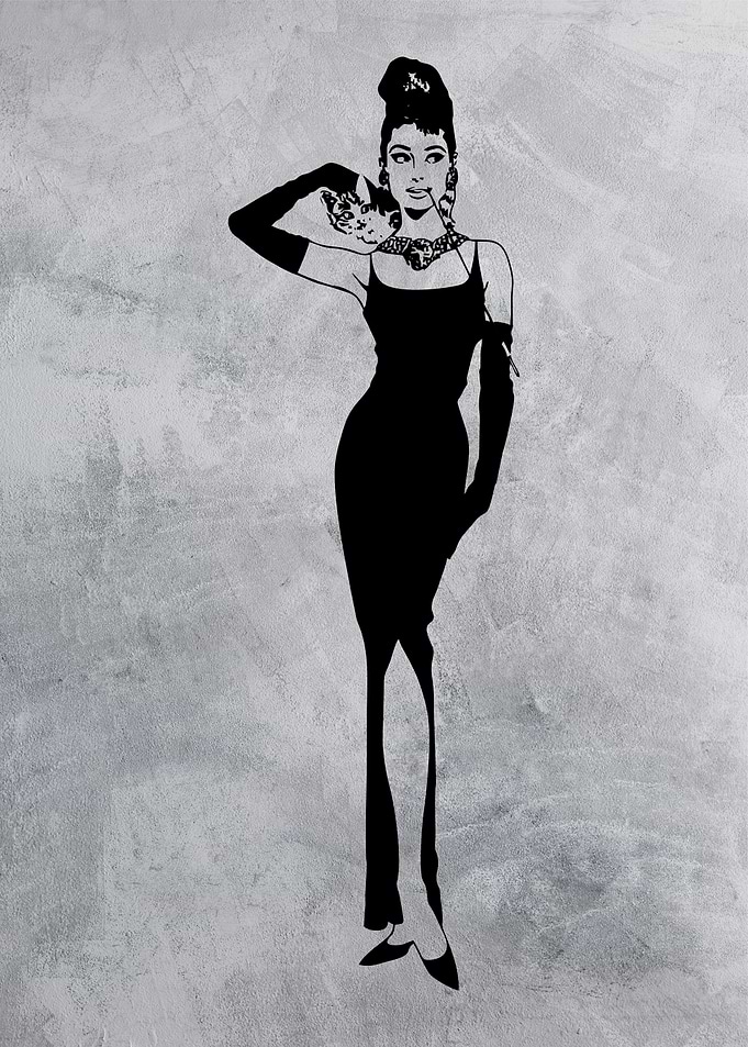 vintage silhouette