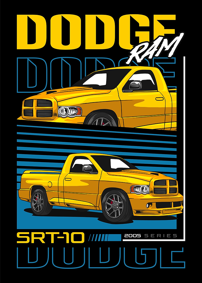 Heavy RAM SRT 10 Car