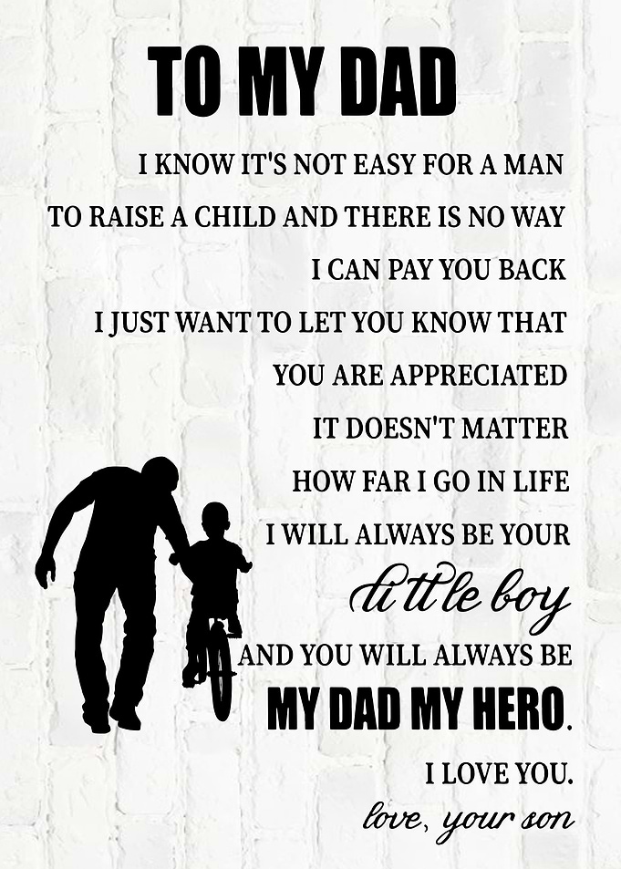 To My Dad Riding