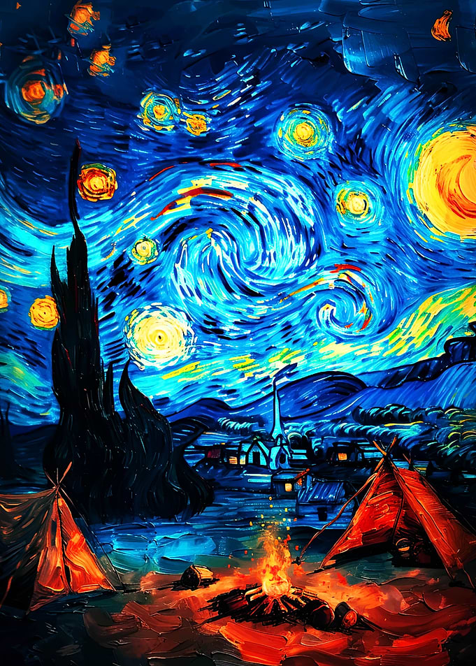 camfire van gogh