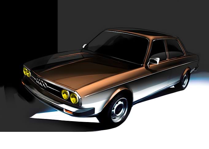 Classic Audi 100 LS