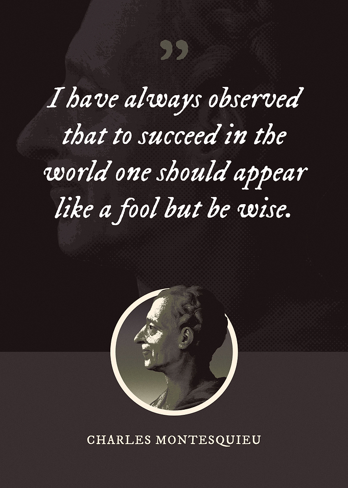 I have always observed