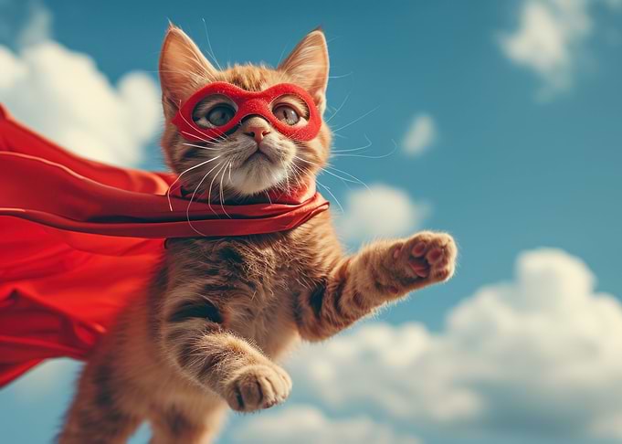 Car superhero