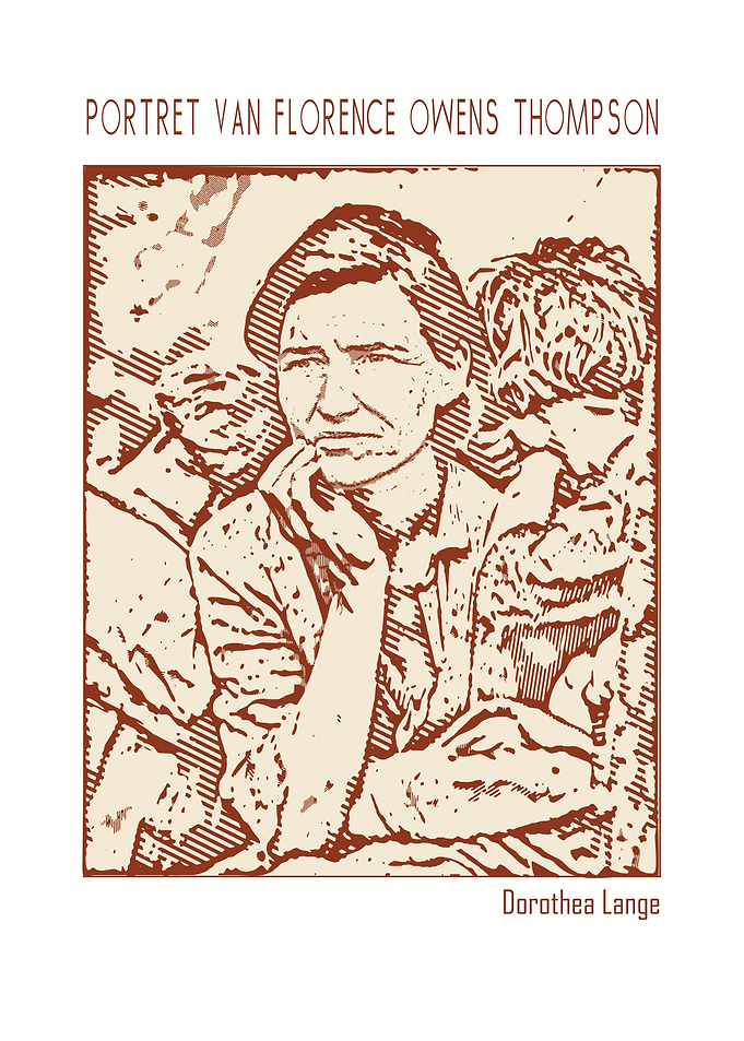 Portret van Florence Owens