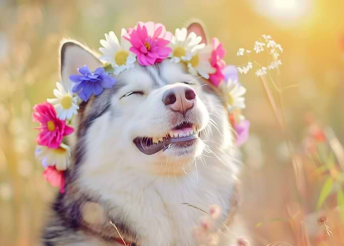 Alaskan Malamute dog