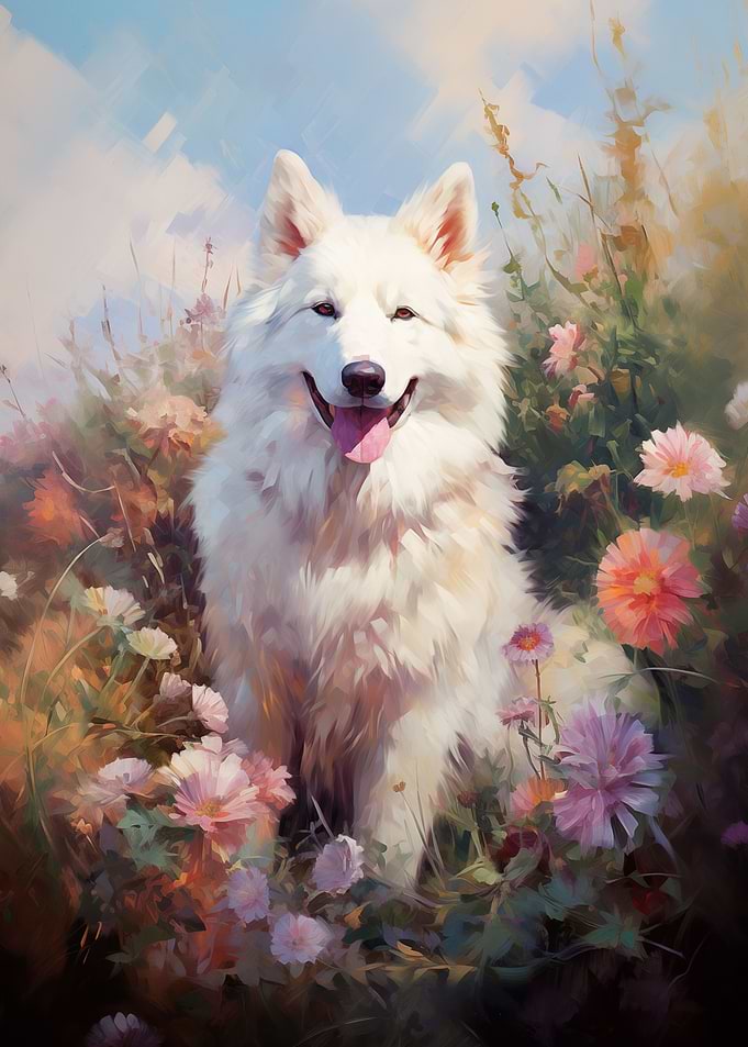 White Swiss Shepherd Dog