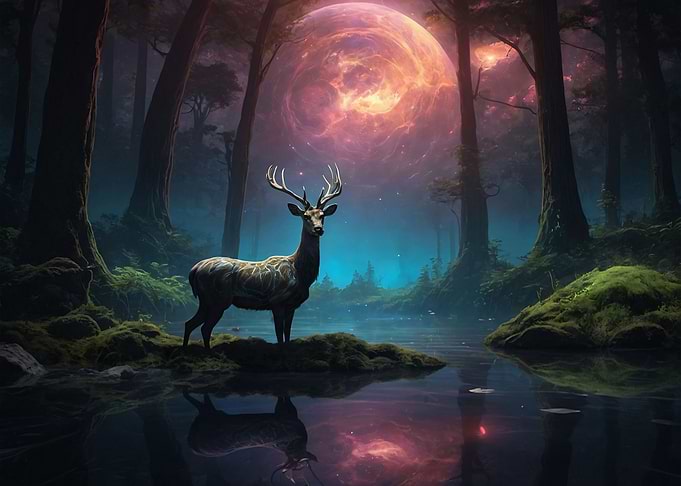 Moonlit Encounter