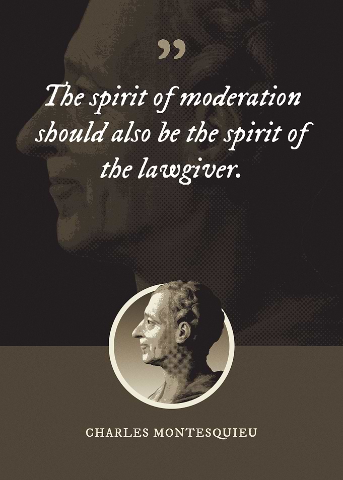 The spirit of moderation