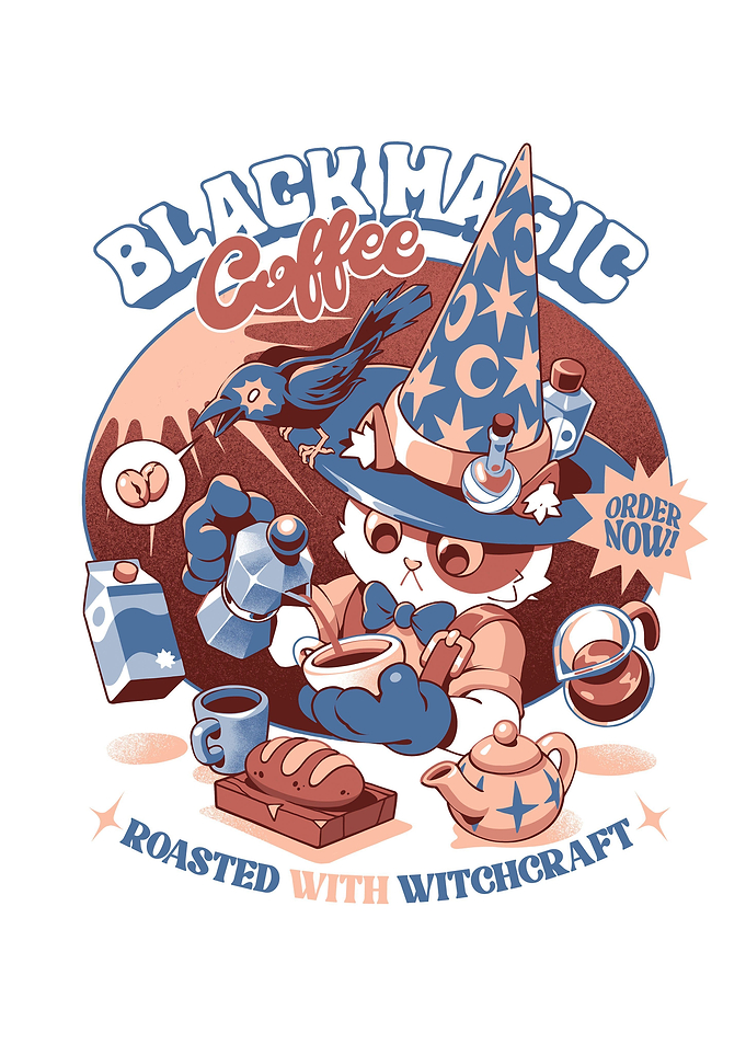 Black Magic Coffee White