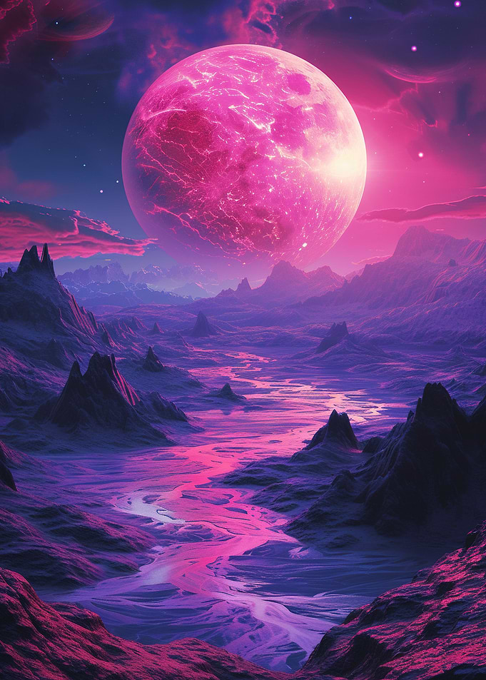 mountain sunset