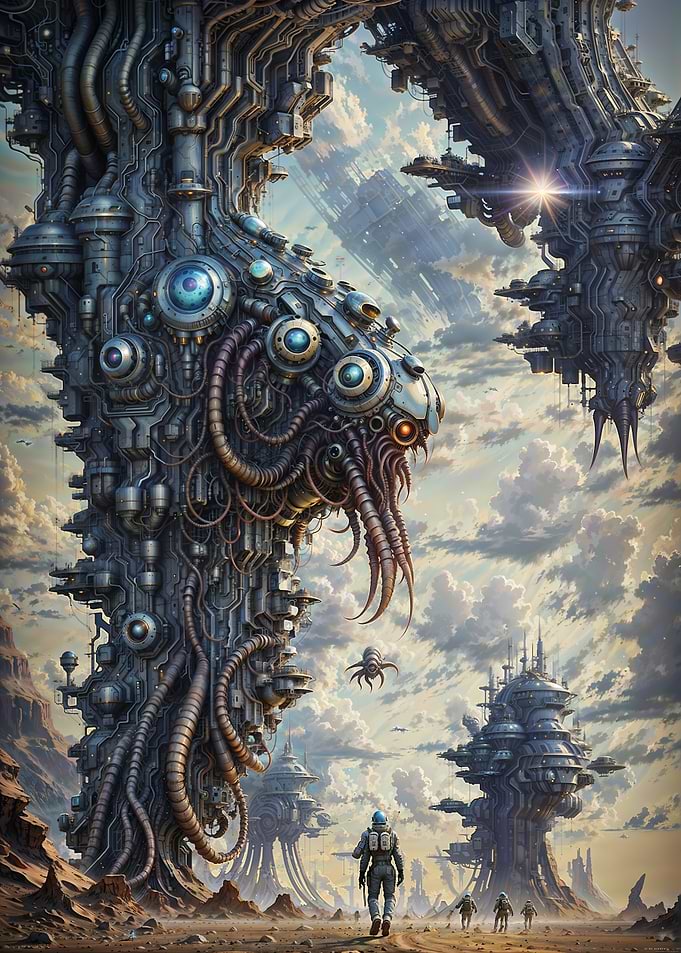Bleak Futuristic Odyssey