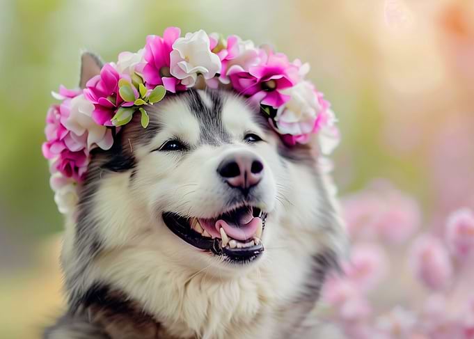 Alaskan Malamute dog